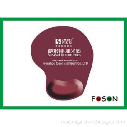 Ergonomic Silicone Mouse Pad For Advertising Anti - Slip Ra